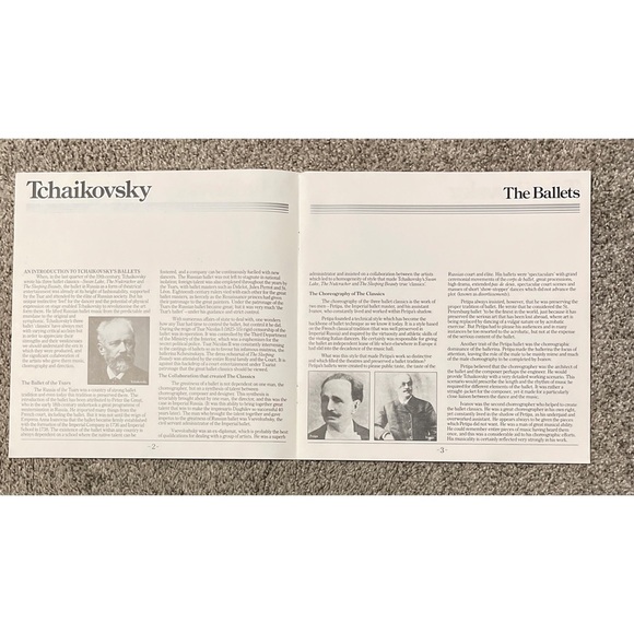 Tchaikovsky The Sleeping Beauty Record Collection w/autograph of Margot Fonteyn - Picture 9 of 14